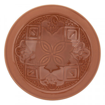 Secret De Gourmet Μπολ Σαλάτας Κεραμικό Sienna Terracotta 33cm