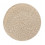 Secret De Gourmet Σουπλά Στρογγυλό Πλεκτό Beige 38cm