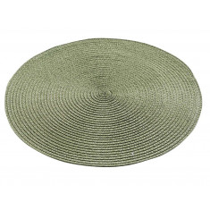 Secret De Gourmet Σουπλά Στρογγυλό PVC Χακί 35cm