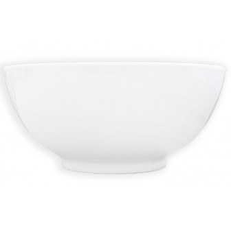 Rinart Porcelain Μπολ Σαλάτας Πορσελάνης Λευκό fiesta 23cm