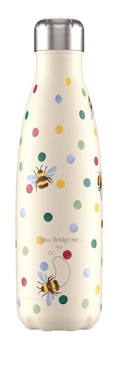 CHILLY'S Chilly's Μπουκάλι Θερμός Polka Bees 500ml
