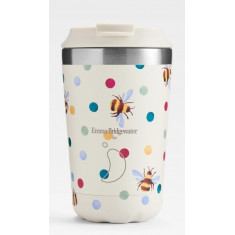 Chilly's Ποτήρι Θερμός Ανοξείδωτο Polka Bees 340ml