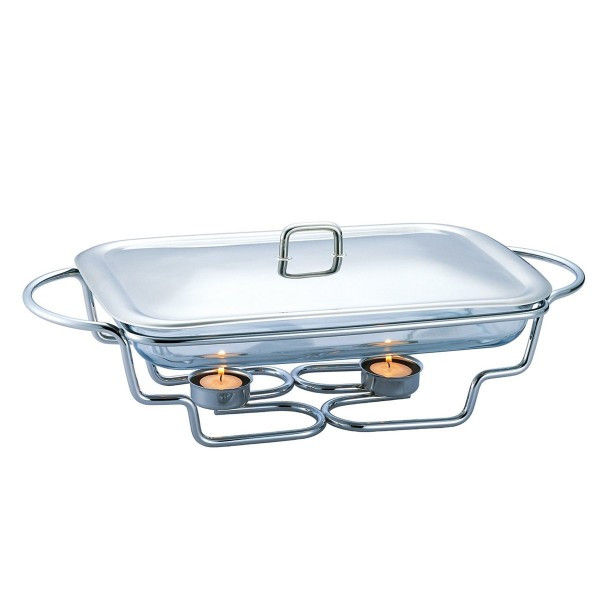 MARVA HOME Ring Ταψί Πυρίμαχο Με Βάση Ρεσώ Και Καπάκι Ανοξείδωτο