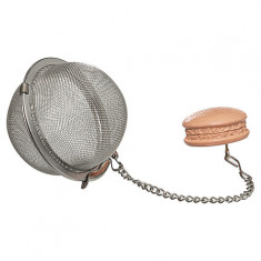Secret De Gourmet Αυγό Τσαγιού Ανοξείδωτο Με Βαρίδι Macaron