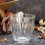 Pasabahce Ποτήρι Ποτήρι Ουίσκι Σετ 6τμχ. Diamond 275ml
