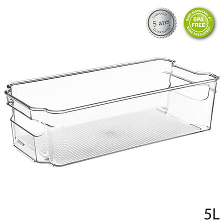 5FIVE SIMPLY SMART 5Five Smart Θήκη οργάνωσης Ψυγείου Ακρυλική 5lt