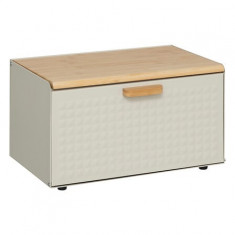 5Fine Ψωμιλερα Μεταλλική Με Bamboo Sensia Beige