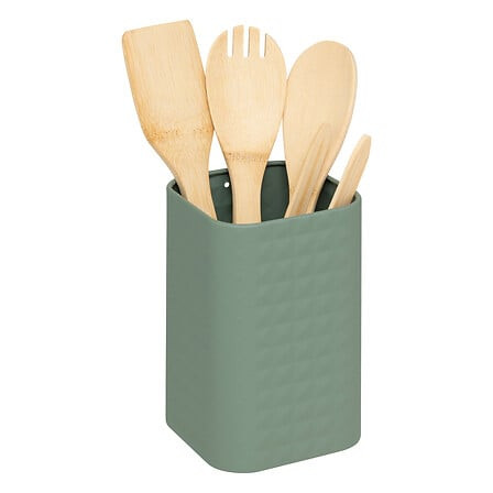 5FIVE SIMPLY SMART 5Five Κουτάλες bamboo Σετ 4τμχ. Sensia Green Σε Μεταλλικό Κουτί 30cm.
