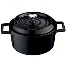 Lava Κατσαρόλα - Γάστρα Από Μαντέμι 24cm Black