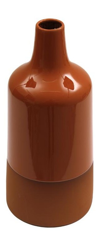 ATMOSPHERA Atmosphera Διακοσμητικό Κεραμικό Βάζο Terracotta 23cm