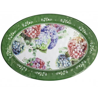 Brandani Πιατέλα Σερβιρίσματος Μελαμίνη Flora 35X25