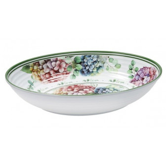 Brandani Μπολ Σερβιρίσματος Oval Μελαμίνη Flora 33X23cm