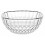 Guzzini Vanity Μπολ Σερβιρίσματος Ακρυλικό Waterlilly Clear 25cm