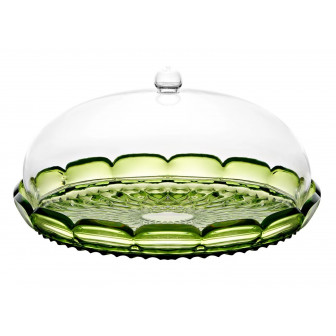 Guzzini Vanity Τουρτιέρα Ακρυλική Waterlilly Green 30cm