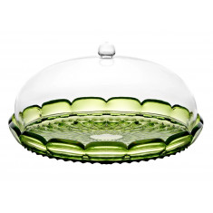 Guzzini Vanity Τουρτιέρα Ακρυλική Waterlilly Green 30cm