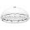 Guzzini Vanity Τουρτιέρα Ακρυλική Waterlilly Glear 30cm