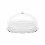 Guzzini Vanity Τουρτιέρα Ακρυλική Waterlilly Glear 30cm