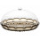 Guzzini Vanity Τουρτιέρα Ακρυλική Waterlilly Grey 30cm