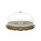 Guzzini Vanity Τουρτιέρα Ακρυλική Waterlilly Grey 30cm