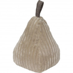 Atmosphera Στοπ Πόρτας Βαρίδι Αχλάδι Beige Κοτλέ 14cm