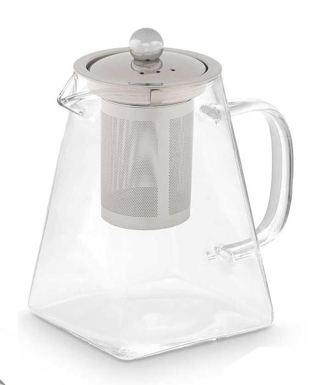 ARTE REGAL Arte Regal Τσαγιέρα Γυάλινη Με Inox Φίλτρο 800ml