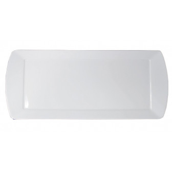 Rinart Porcelain Πιατέλα Πορσελάνης Λευκή Specialty 33X18.5cm Rinart Porcelain Πιατέλα Πορσελάνης Λευκή Specialty 33X18.5cm