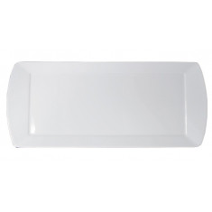 Rinart Porcelain Πιατέλα Πορσελάνης Λευκή Specialty 33X18.5cm