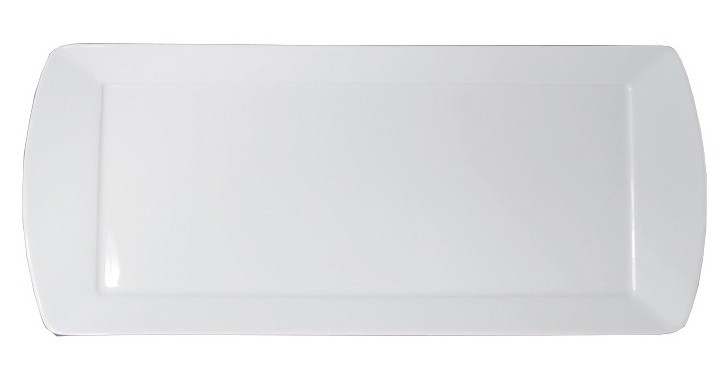 RINART PORCELAIN Rinart Porcelain Πιατέλα Πορσελάνης Λευκή Specialty 33X18.5cm