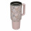 Iso Θερμός Ποτήρι Ανοξείδωτο Με Λαβή Pink Flower 1.2lt