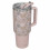 Iso Θερμός Ποτήρι Ανοξείδωτο Με Λαβή Pink Flower 1.2lt