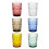 Guzzini Vanity ποτήρια Νερού - Αναψυκτικού Σετ 6 Τμχ. Multi Color 480ml