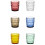 Guzzini Vanity ποτήρια Νερού - Αναψυκτικού Σετ 6 Τμχ. Multi Color 350ml