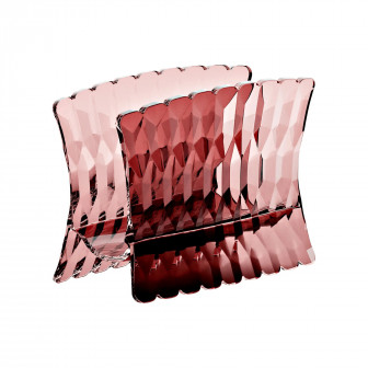 Guzzini Vanity Χαρτοπετσετοθήκη Ακρυλική Mauve 15cm