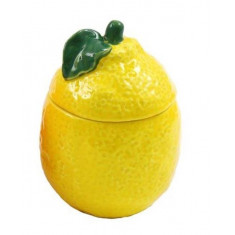 Atmosphera Βάζο Κεραμικό Lemon 14cm
