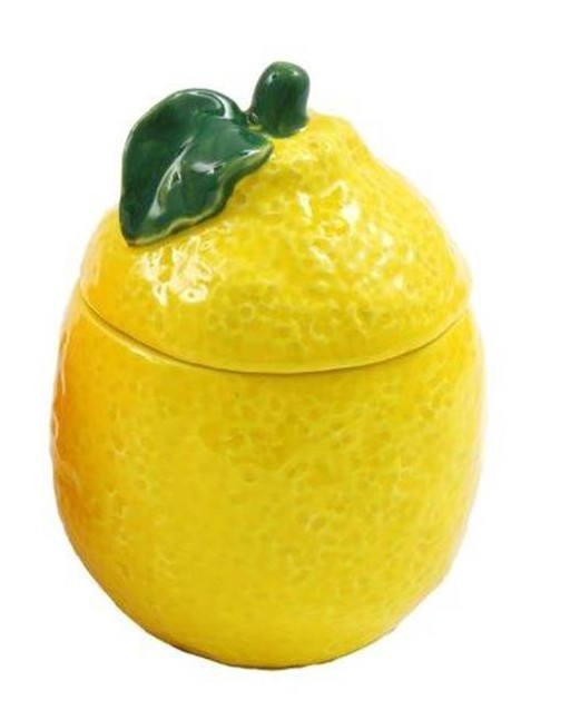 Atmosphera Βάζο Κεραμικό Lemon 14cm