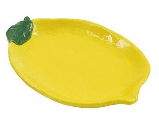 Atmosphera Πιατέλα Σερβιρίσματος Κεραμική Lemon 20cm