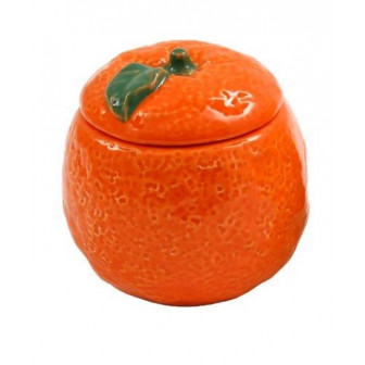 Atmosphera Βάζο Κεραμικό Orange 14cm