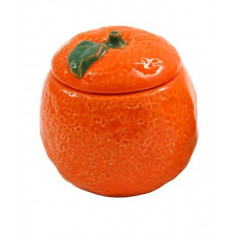 Atmosphera Βάζο Κεραμικό Orange 14cm
