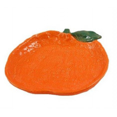 Atmosphera Πιατέλα Σερβιρίσματος Κεραμική Orange 24cm