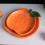 Atmosphera Πιατέλα Σερβιρίσματος Κεραμική Orange 24cm
