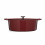 Fissler Μαντεμένια Γάστρα Οβάλ Moments Collection Burgundy 33cm