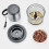 Severin Πολυκόπτης Multi 400W Με Δοχείο 1lt Inox Μαύρο