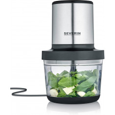 Severin Πολυκόπτης Multi 400W Με Δοχείο 1lt Inox Μαύρο