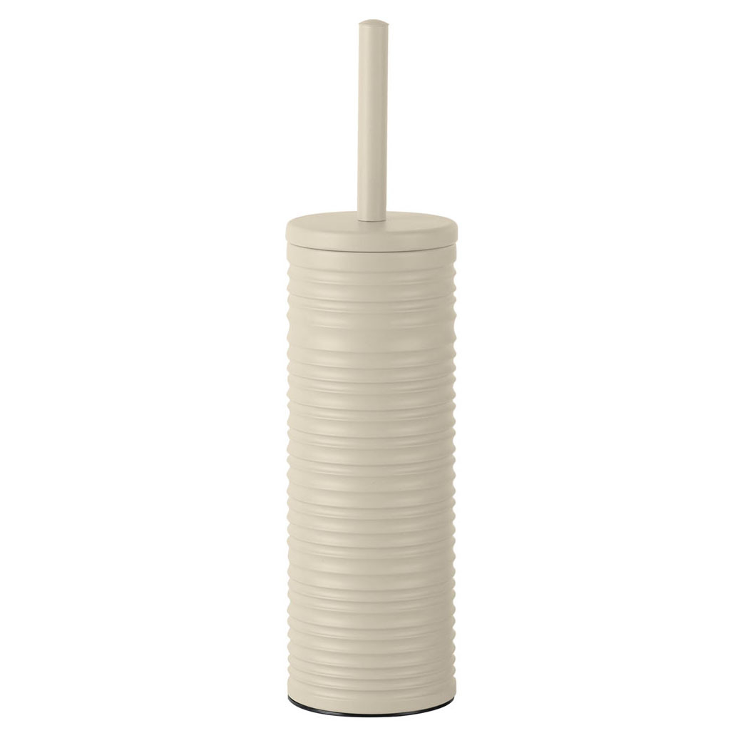 Ankor Stripe Πιγκάλ Μπάνιου Μεταλλικό Στρογγυλό Beige