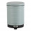Stripe Καλαθάκι Μπάνιου Μεταλλικό Στρογγυλό Aqua 5lt. Soft Close