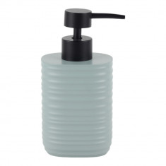 Dispenser Θήκη Για Κρεμοσάπουνο Πολυεστερική Stripe Aqua