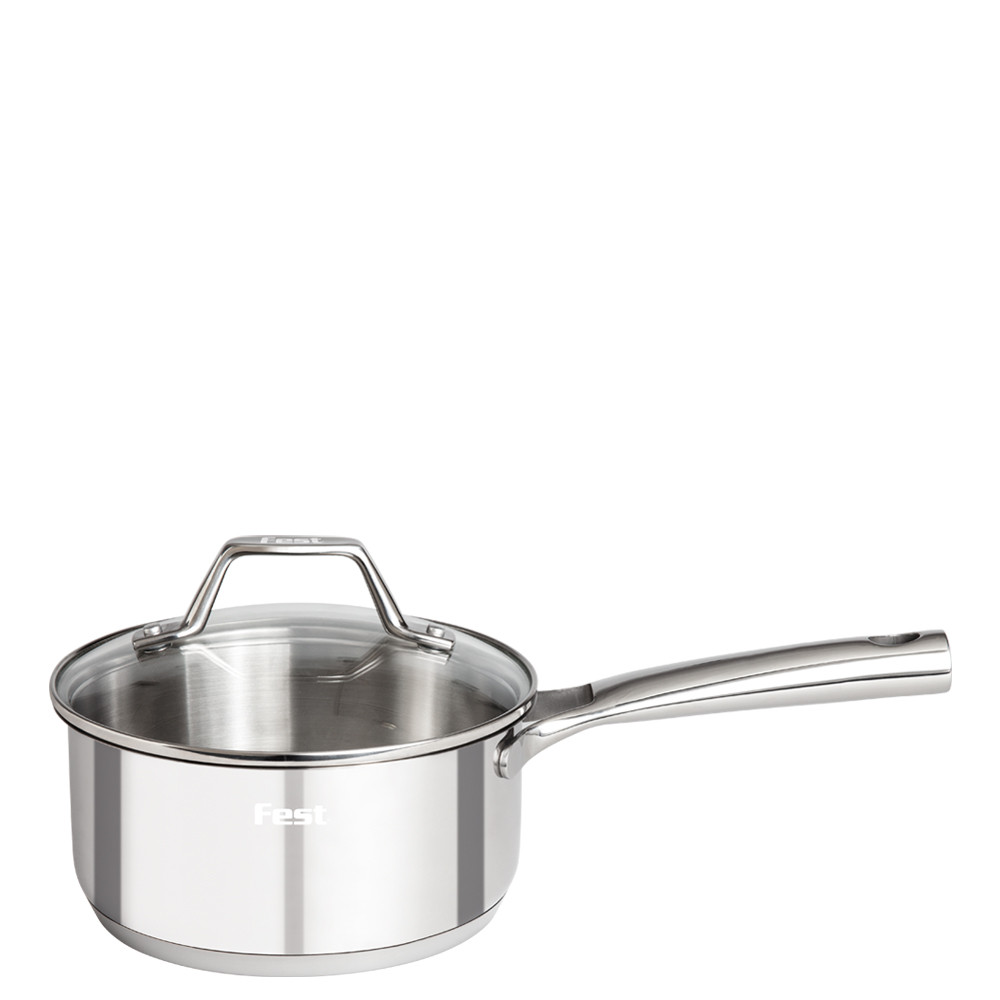 FEST - ΣΗΜΑΝΤΙΚΟ: Σε περίπτωση διαφοράς τιμής από το κατάστημα ισχύει παντα και μόνο η τιμή του καταστήματος Fest Reflection Γαλατιέρα Ανοξείδωτη 18/10 Με Γυάλινο Κ