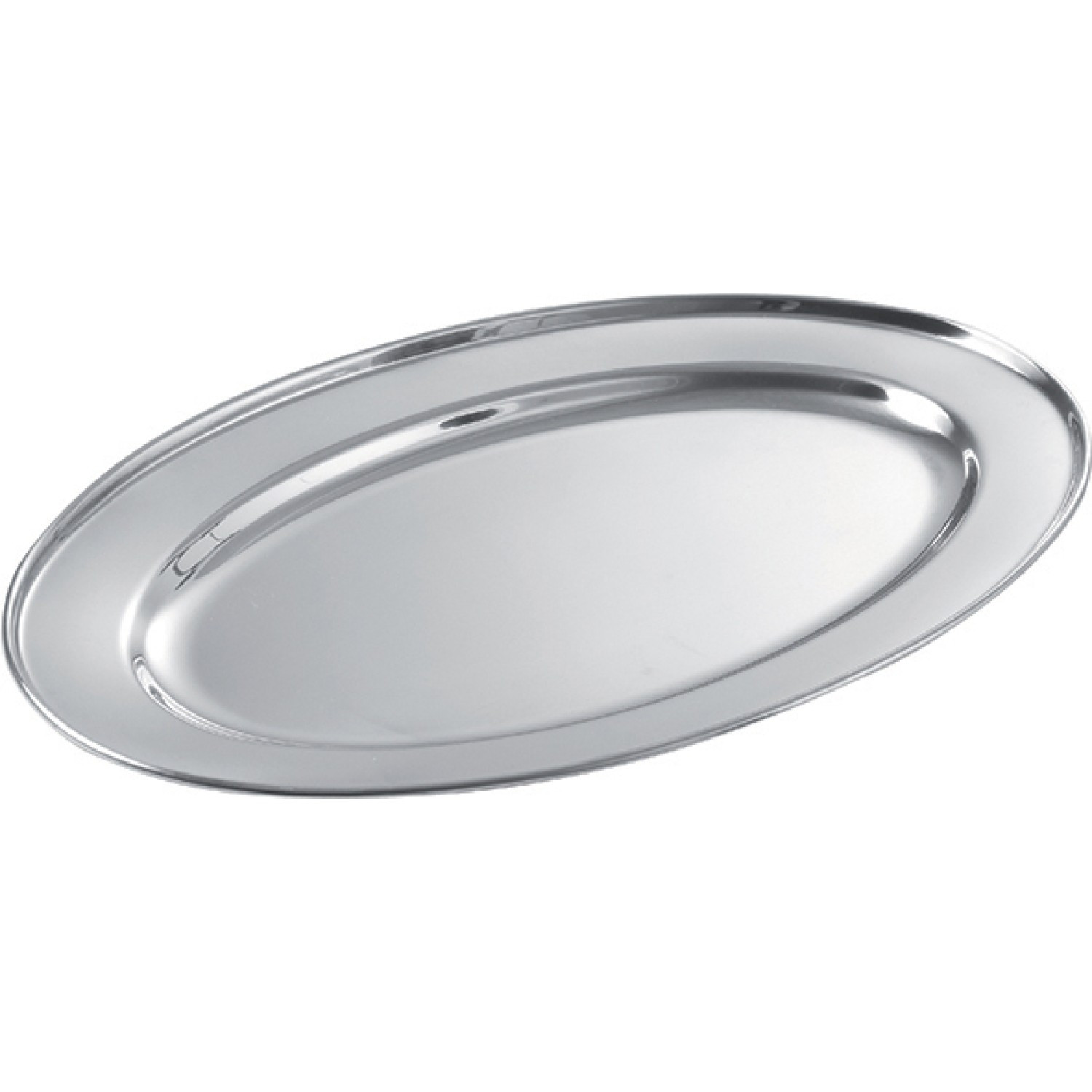 Διακοσμητικά και αξεσουαρ κουζίνας Kouzinika - ΣΗΜΑΝΤΙΚΟ: Σε περίπτωση διαφοράς τιμής από το κατάστημα ισχύει παντα και μόνο η τιμή του καταστήματος Πιατέλα Ανοξείδωτη Σερβιρίσματος Οβάλ 40cm