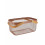 Arti Casa Καλάθι Μεταλλικό Με Bamboo Χέρι Capuccino 39x25x19,5cm