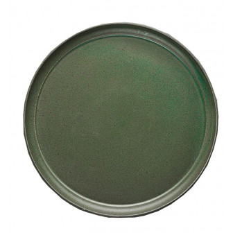 FM Πιάτο Πορσελάνης Ρηχό Wings Olive Green 20cm